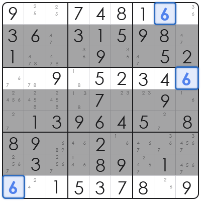 sudoku swordfish strategy